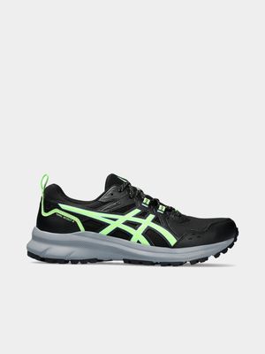 Mens Asics Trail Scout Black/Green Sneaker