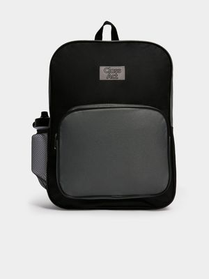 Jet Kids Black/Grey School Bag