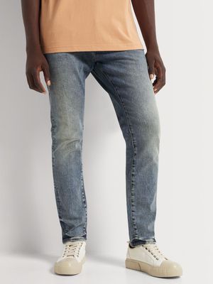 Men's Union-DNM Fashion Tinted Blue Skinny Jeans