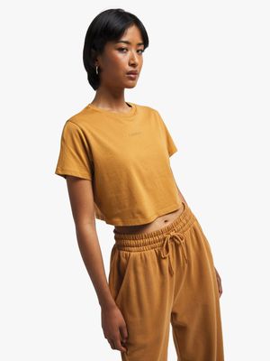 Redbat Classics Women's Tobacco Cropped Top