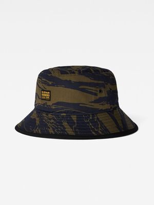 G-Star Men's Originals Camo Print Bucket Hat