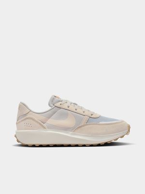 Mens Nike Waffle Debut Grey/Silver/Beige Sneakers