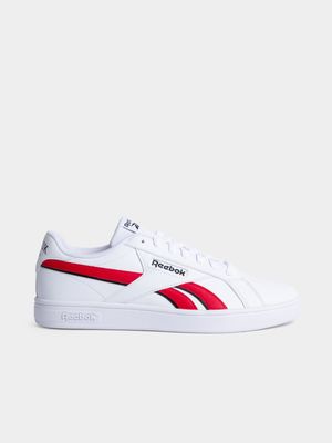 Mens Reebok Court Retro White/Red Sneaker