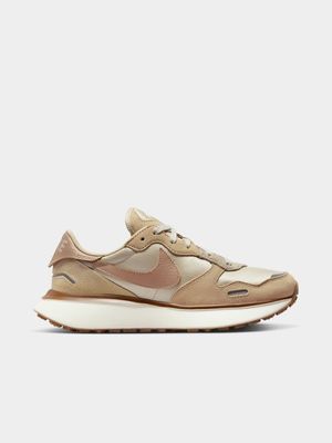 Nike Women's Phoenix Waffle Beige/Cream Sneaker