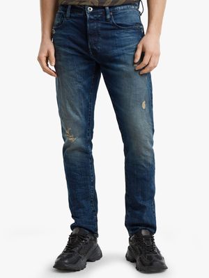 G-Star Men's 3301 Slim Medium Blue Jeans