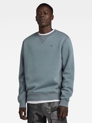 G-Star Men's Premium Core Grey Sweater