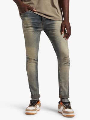 Men's Relay Jean Super Skinny Light Dirty Tint Jeans