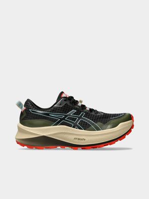 Mens Asics Trabuco Max 3 Black/Smoke Blue Trail Running Shoes