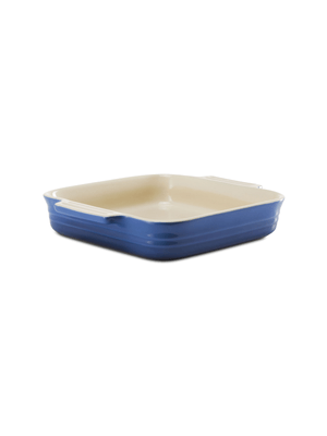 Le Creuset Dish Square Marseille Blue 23cm