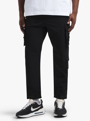 Anatomy Men's Woven Utility Black Pants