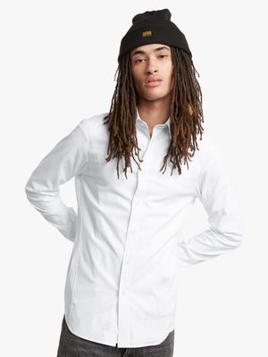 G-Star Men's Uniform Slim White Shirt