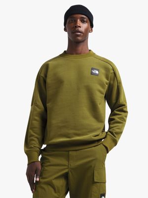 The North Face Unisex The 489 Olive Crew Sweat Top