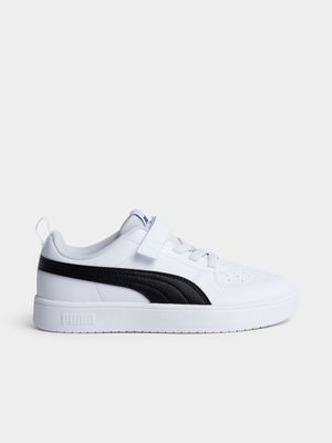 Kids Puma Rickie White/Black Sneaker