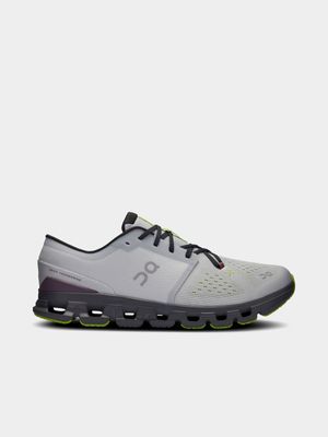 Mens On Running Cloud X 4.0 Glacier/Eclipse Running Shoes