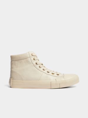 Men's Relay Jeans Nubuk Ecru Hi Top