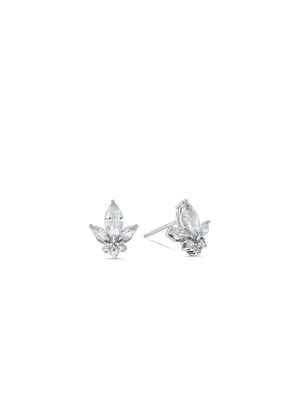 Cheté Sterling Silver Cubic Zirconia Women’s Victoria Stud Earrings