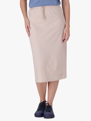 Women's Jeep Khaki Basic Skirt