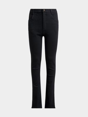 Jet Younger Boys Black Skinny Jeans