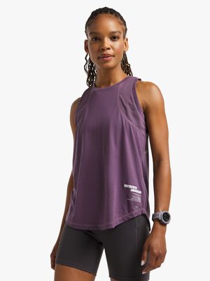 Womens TS Mesh Combo Mauve Vest