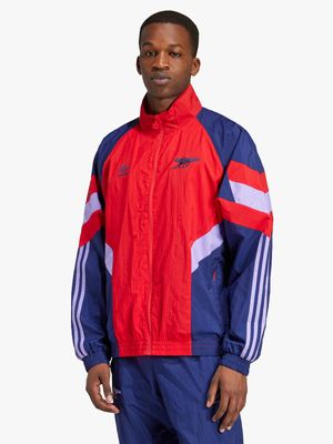 Mens adidas Arsenal Blue/Red Originals Track Jacket