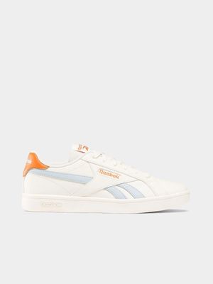 Women's Reebok Court Retro Cream/Blue Sneaker