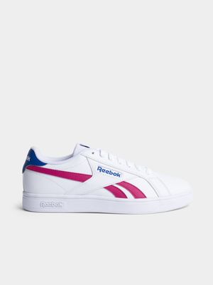 Women's Reebok Court Retro White/Pink Sneaker