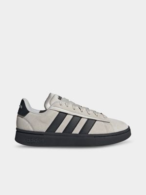 Mens adidas Grand Court Alpha 00s Grey/Black Sneakers