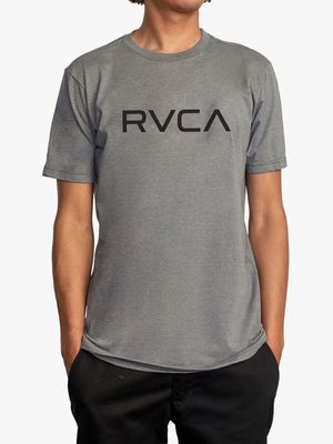 Men's Big RVCA Grey T-Shirt