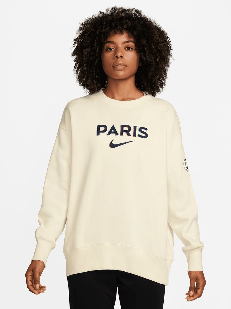 Nike cream sweatshirt sale