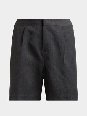 Jet Boys Grey School Short