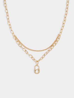 Double Chain Necklace