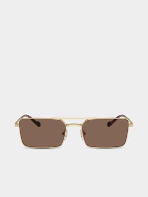 Women's Vogue Eyewear Pale Gold Sunglasses