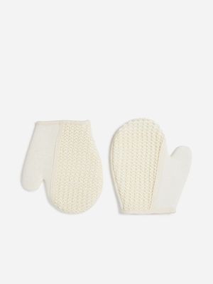 Foschini All Woman 2-in-1 Exfoliating Gloves