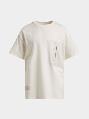 Boys Contrast Pocket T-Shirt