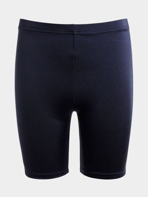 Jet Older Girls Navy Cycle Short