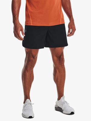 Mens Under Armour Peak Woven Black Shorts