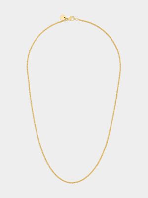 Gold Plated Sterling Silver Chain