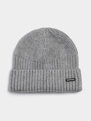 Men's Markham Micro Grey Beanie