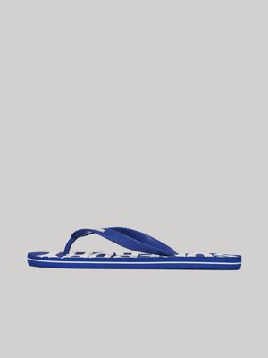 Men's Superdry Blue Vintage Vegan Flip Flops