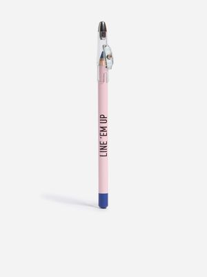 The FIX Beauty Line 'Em Up Blue Eyeliner Pencil