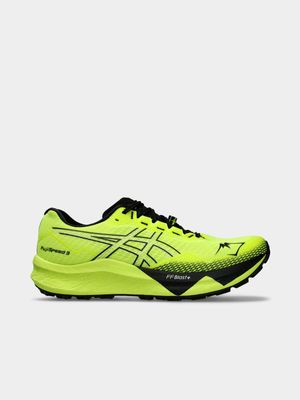 Mens Asics Fujispeed 3 Yellow/Black Trail Running Shoes