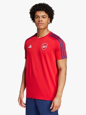 Mens adidas Arsenal DNA Red Tee