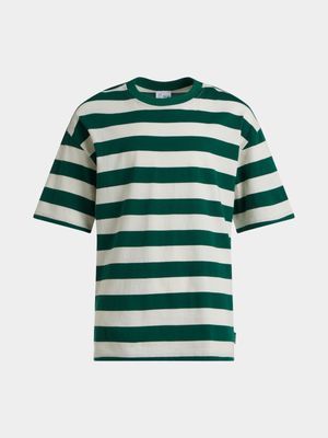 Boys Stripe Crew T-Shirt