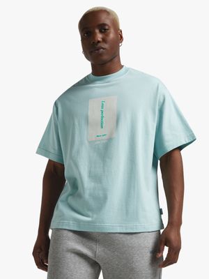 Archive Men's Less Perfection Light Blue T-shirt