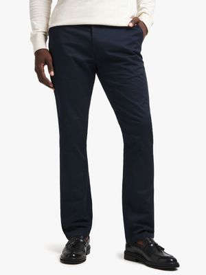 Jet Mens Navy Rigid Chino