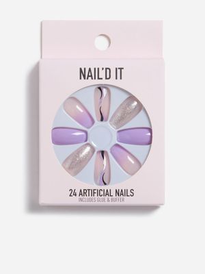 The FIX Beauty Nail'd It Purple Press On Nails