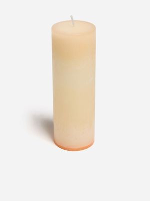 Jet Home White Large Pillar Scented Candle