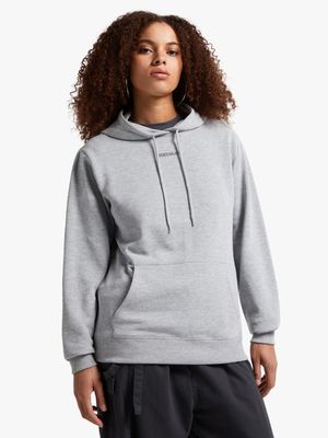 Redbat Classics Women's Grey Melange Hoodie