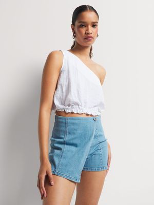 News Denim Skort