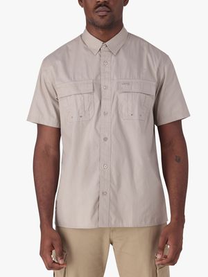 Men's Jeep Khaki Safari Shirt